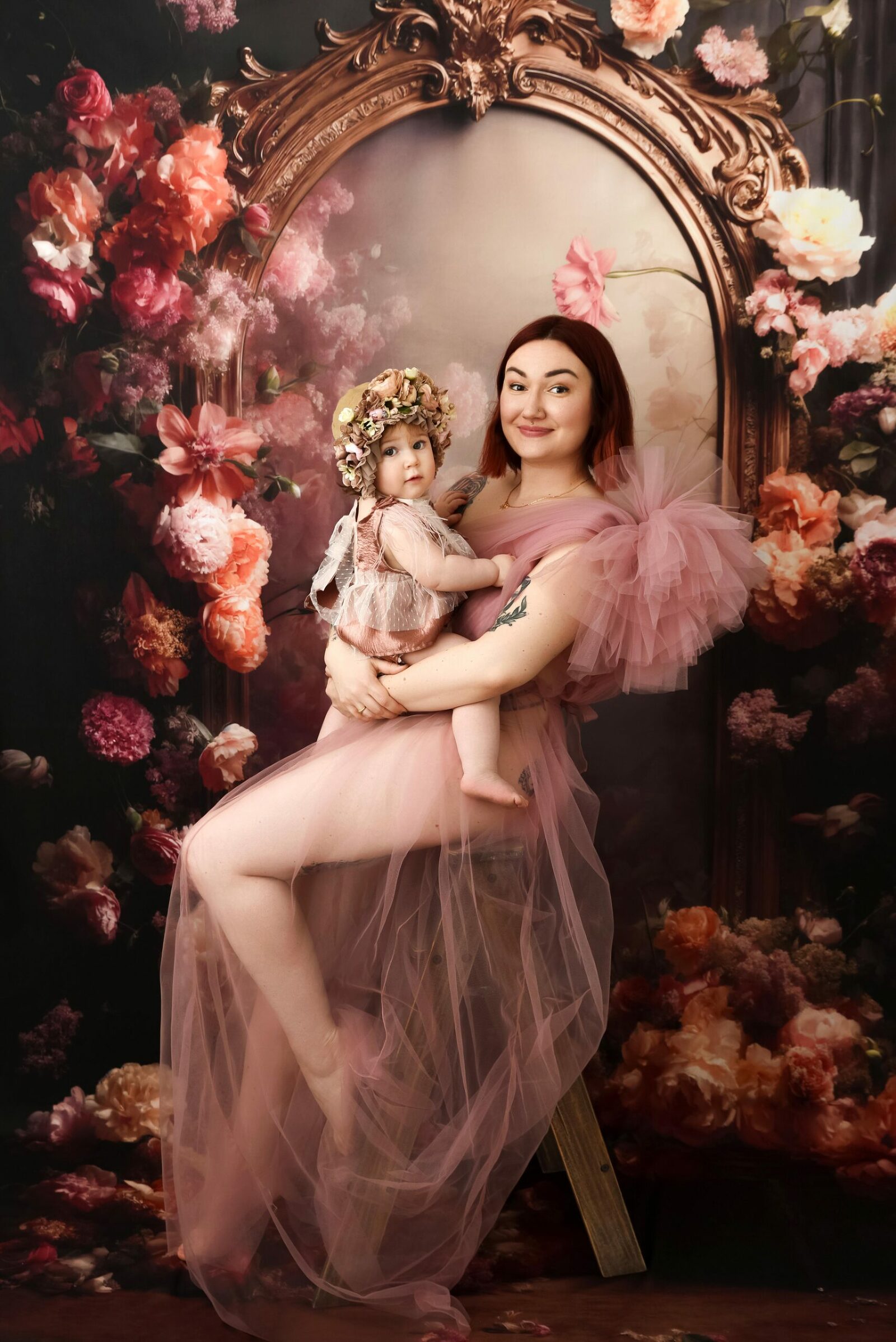 Maman et son bébé