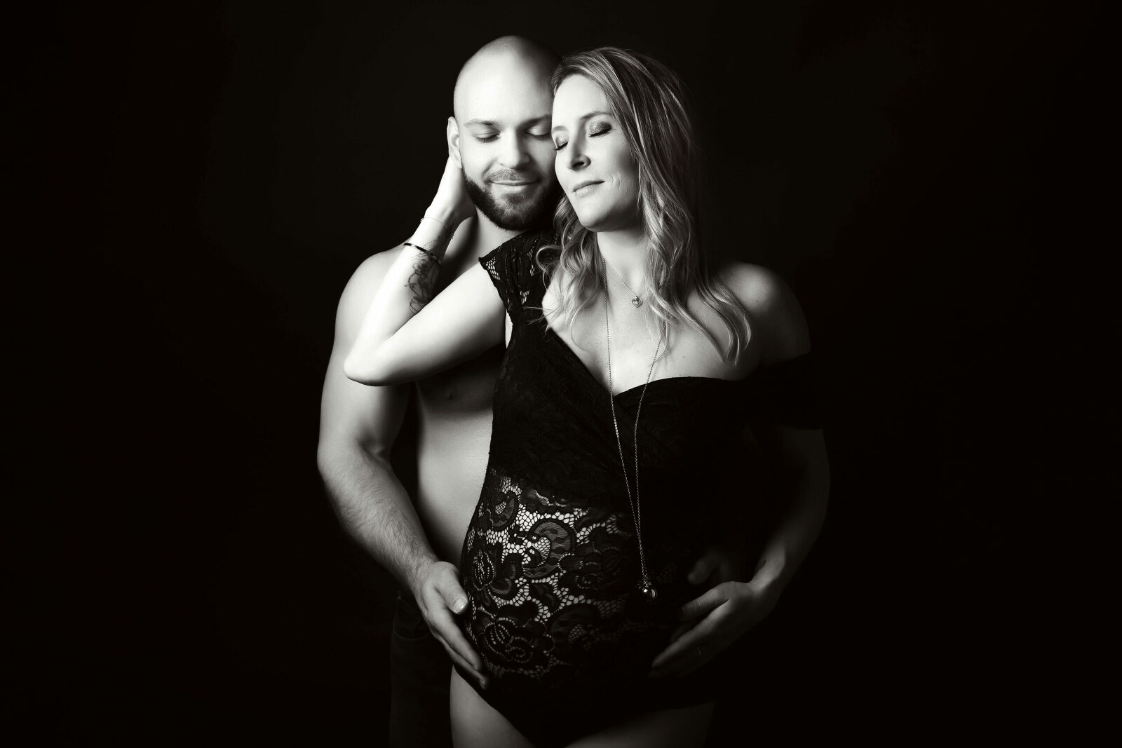 Couple en séance photo