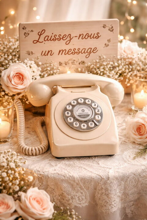 téléphone livre d'or